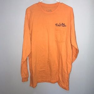 Orange “salt life”shirt